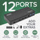 Plugable USB-C Triple Monitor Docking Station, 100W Laptop Charging (B-Stock) image 2