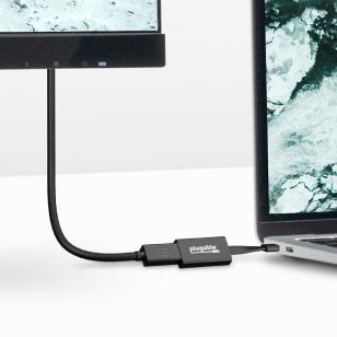 Plugable Graphics Adapter in use