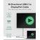 Plugable USB-C to DisplayPort Bidirectional Adapter Cable image 2