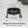 Plugable USB C to USB A Cable for Data and Charging (6.6ft / 2m) image 2