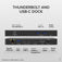 Plugable Thunderbolt™ Docking Station, Dual HDMI with DisplayPort, 96W Charging image 2