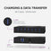Plugable USB 3.0 and USB-C 7-Port Charging Hub image 2