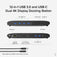 Plugable USB 3.0 and USB-C 4K Dual Monitor Docking Station image 2
