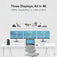 Plugable USB-C Triple 4K Monitor Docking Station with 100W Laptop Charging (B-Stock) image 3