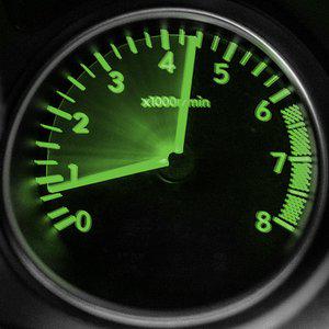 Image of a tachometer
