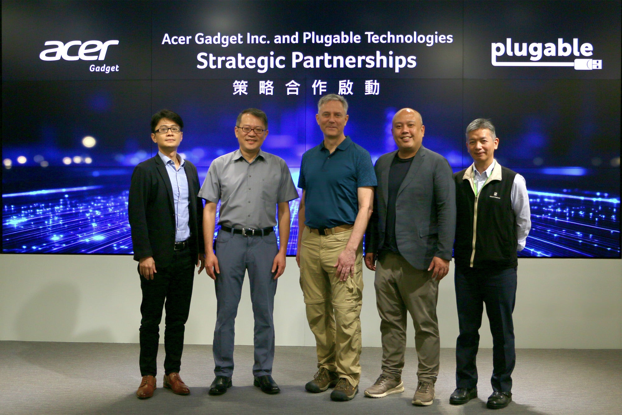 Acer and Plugable Leadership Team