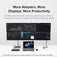 Plugable USB 2.0 HDMI/DVI/VGA Adapter for Multiple Monitors up to 1920x1080 image 3