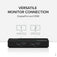 Plugable 4K DisplayPort and HDMI Dual Monitor Adapter for USB 3.0 and USB-C, Compatible with Windows and ChromeOS image 3