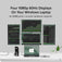 Plugable USB-C Docking Station for 4 Monitor Setup, 96W Laptop Charging image 3