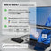 Plugable USB-C Docking Station Dual 4K 60Hz HDMI, 65W Charging, Gigabit Ethernet, 1x USB-C 5Gbps, 3X USB-A, Audio, Windows/ChromeOS, USB-C/USB4/Thunderbolt, Driverless (UD-MSTH2) image 5
