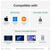 Plugable USB-C Tablet / Phone / iPad Stand with Docking Station, 100W Charging image 5