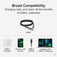 Plugable USB-C Extension Cable with Built-In Multimeter Tester, Fast Charging, 3.3 ft image 5