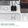 Plugable USB-C Docking Station with VESA Mount, 85W Laptop Charging image 5