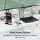 Plugable USB-C Docking Station for 4 Monitor Setup, 96W Laptop Charging image 5