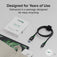 Plugable USB C to USB A Cable for Data and Charging (3.3ft / 1m) image 5
