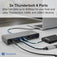 Plugable Thunderbolt 4 & USB4 HDMI Docking Station with 96W Charging image 6