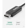 Plugable USB-C to DisplayPort Bidirectional Adapter Cable image 6
