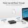 Plugable USB-C Dual HDMI Docking Station, 100W Pass Through Charging image 6