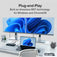 Plugable USB-C Docking Station Dual 4K 60Hz HDMI, 65W Charging, Gigabit Ethernet, 1x USB-C 5Gbps, 3X USB-A, Audio, Windows/ChromeOS, USB-C/USB4/Thunderbolt, Driverless (UD-MSTH2) image 7