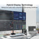 Plugable USB-C Docking Station for 4 Monitor Setup, 96W Laptop Charging image 7
