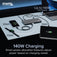 Plugable USB-C 5-Display Docking Station with HDMI 2.1 and 140W charging image 7