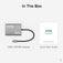 Plugable USB C to HDMI Adapter, Dual Monitor 4K 60Hz for Apple Mac M1/M2/M3, DisplayLink Multiple Displays for Thunderbolt MacBook or iMac, Driver Required (USBC-6950M) image 8