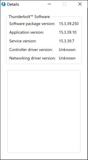 Information about the NVM firmware may not be available.