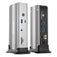 Plugable Thunderbolt 5 Dock with 3x Thunderbolt 5 Ports, 140W Laptop Charging image 1