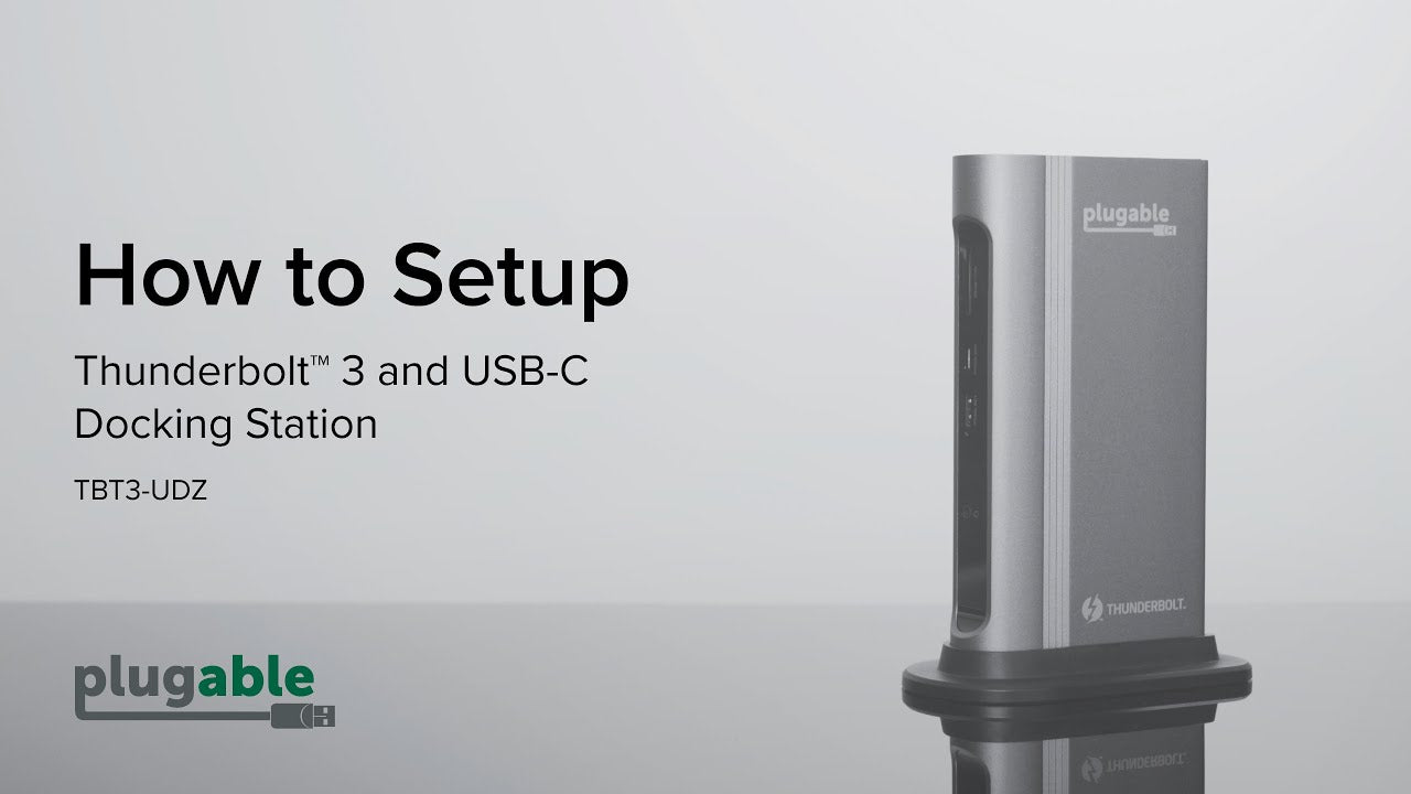 TBT3-UDZ Setup Video