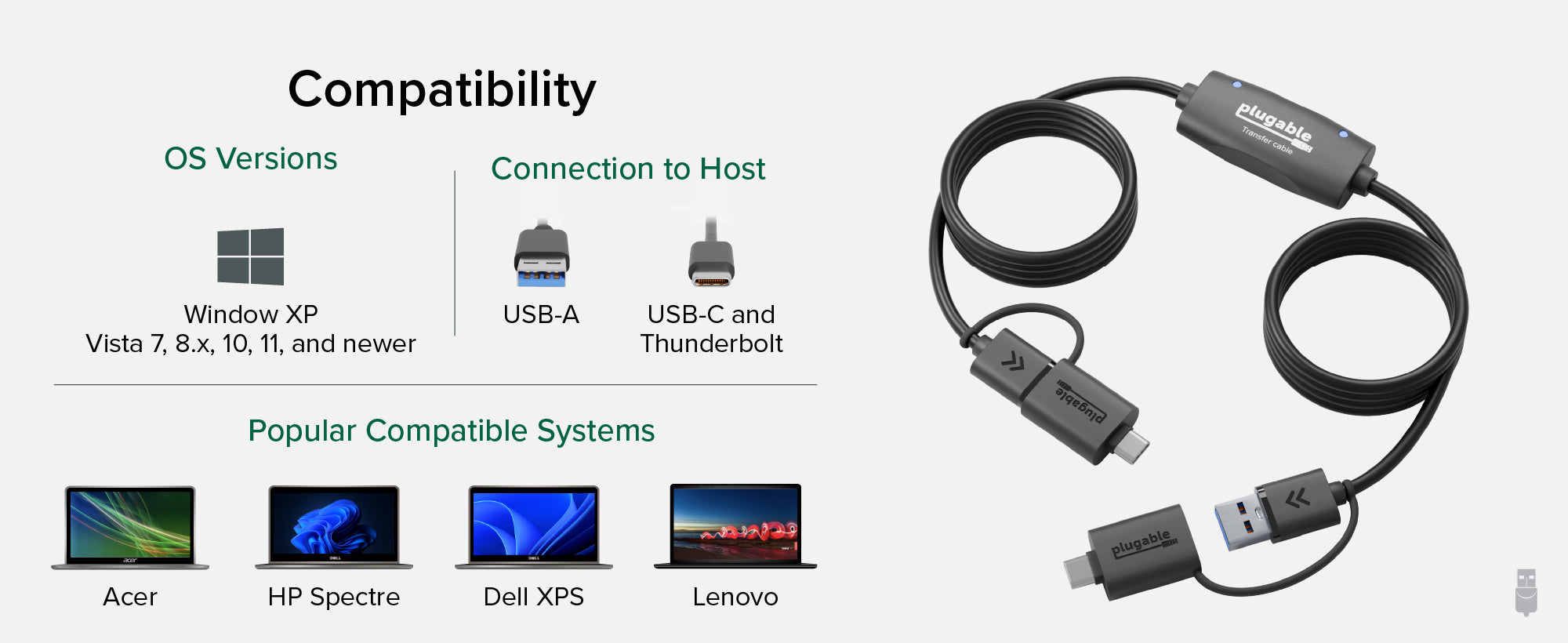 USBC-TRAN Data Transfer Cable