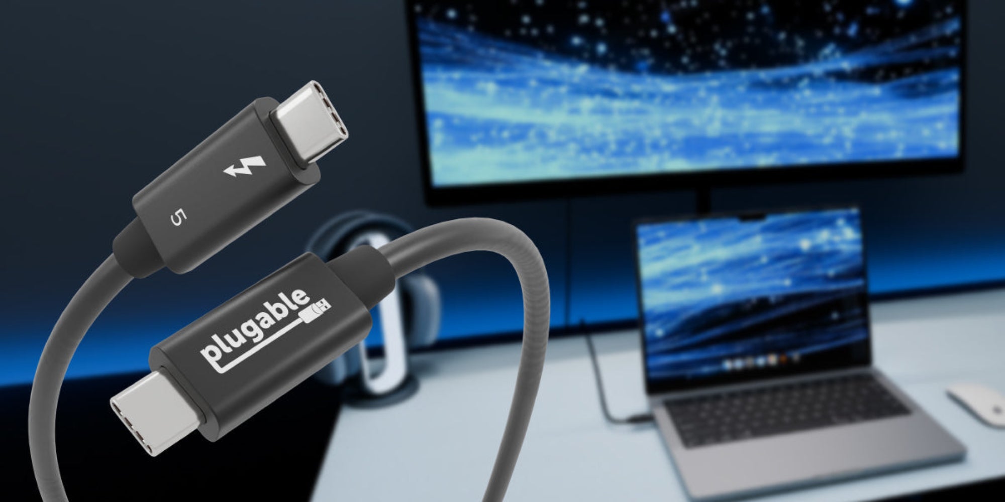 Certified Thunderbolt 5 cables allow for more power and data than previous versions. 