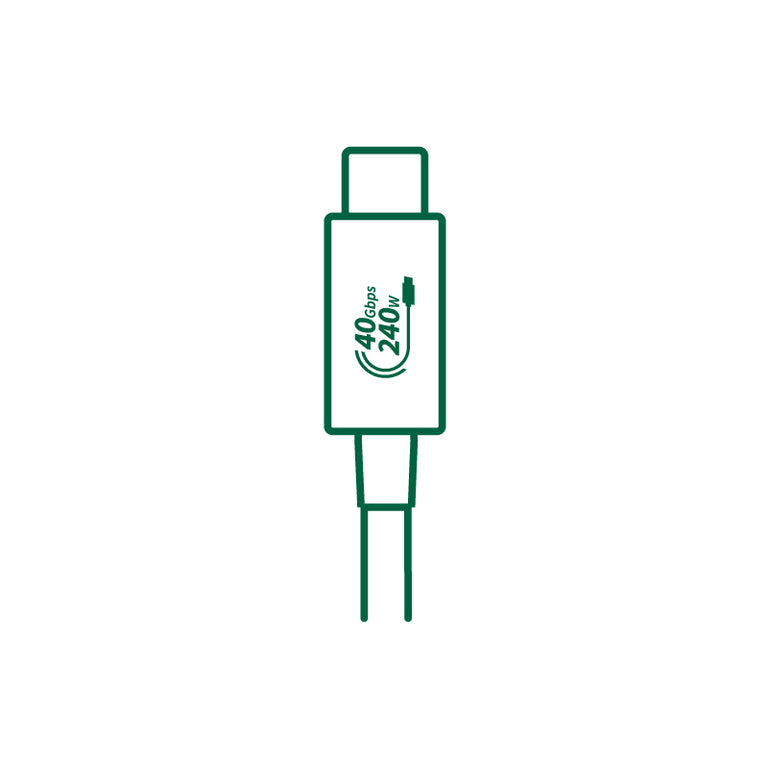 USB4 cable end
