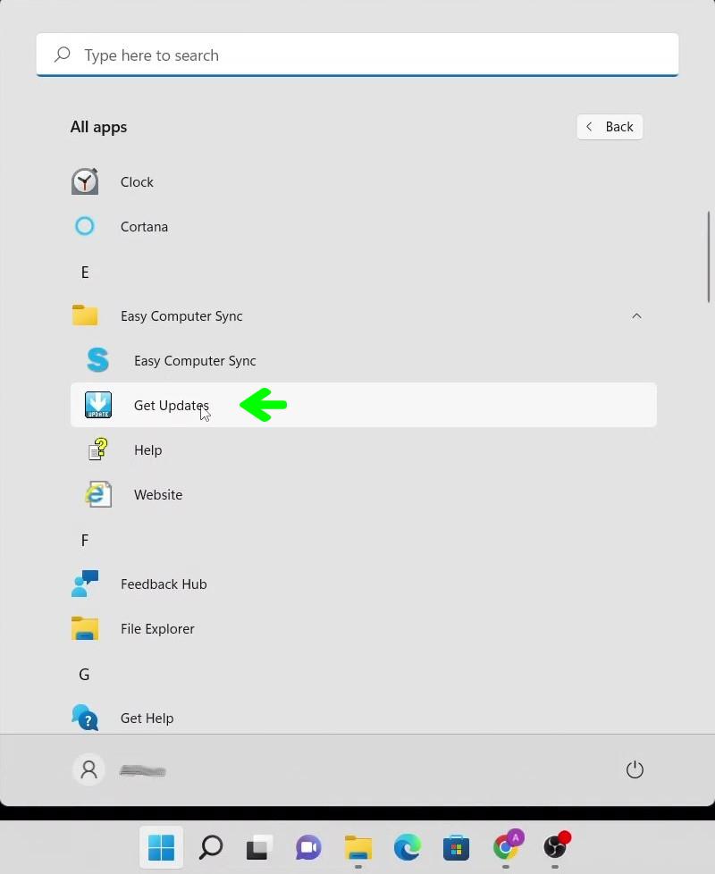 windows 11 get updates search step 2