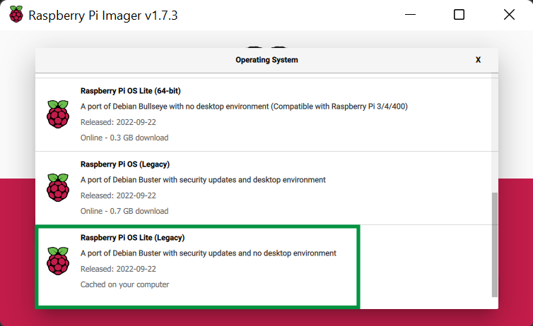 Raspberry Pi Imager