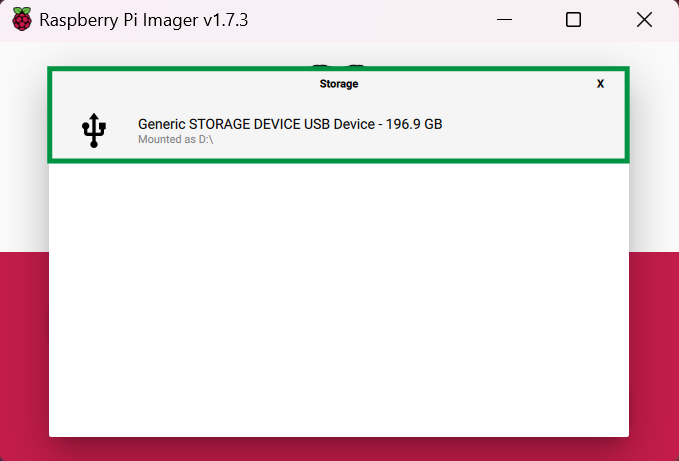 Raspberry Pi Imager