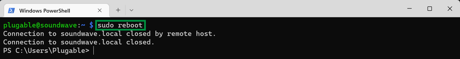 Powershell SSH into Raspberry Pi