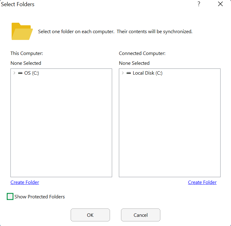 Easy Computer Sync - Sync Mode Demonstration