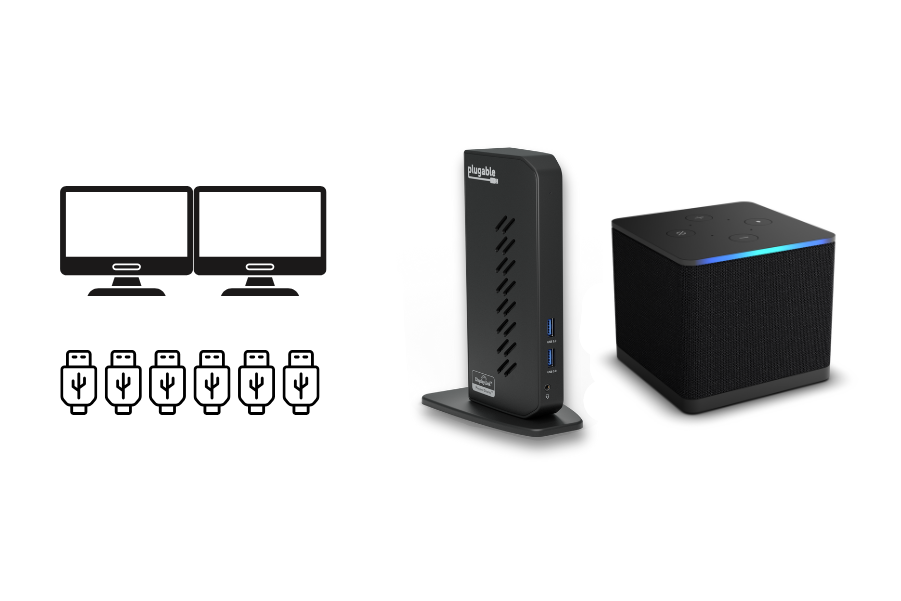 Amazon Workspaces with Plugable Dock
