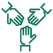 Events and teamwork icon