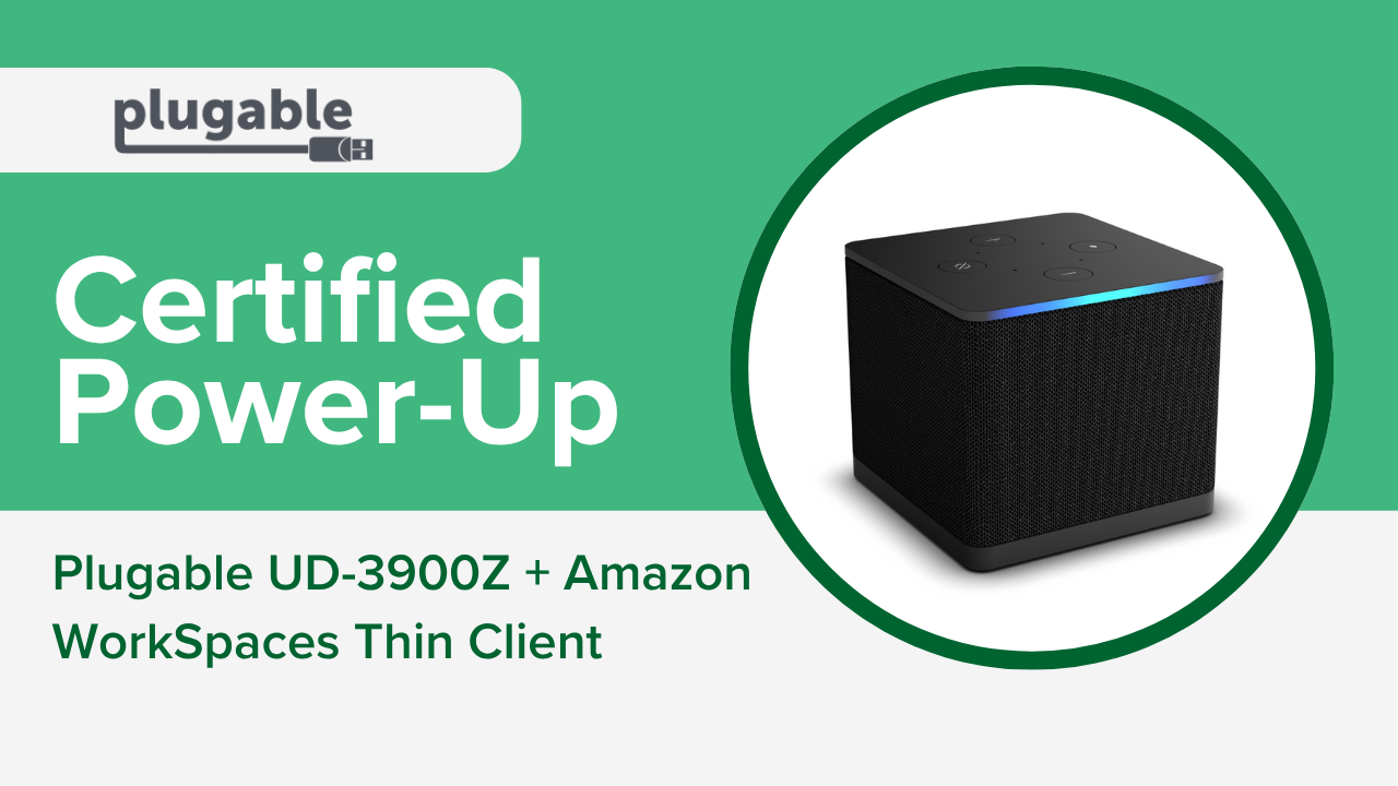 Plugable UD-3900Z with Amazon WorkSpaces Thin Client