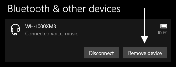 Windows 11 Step 3 - Remove Listing